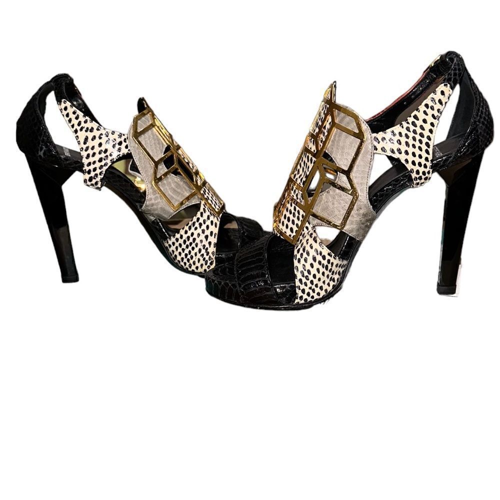Pierre Hardy heels RARE Summer 2019 Size 7 (37) Nearly New Condition GORGEOUS - Picture 6 of 13
